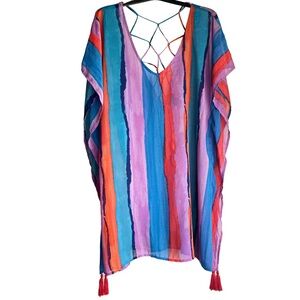 Summer Swim Cover up Size M-L Light weight breathable material. New without tags